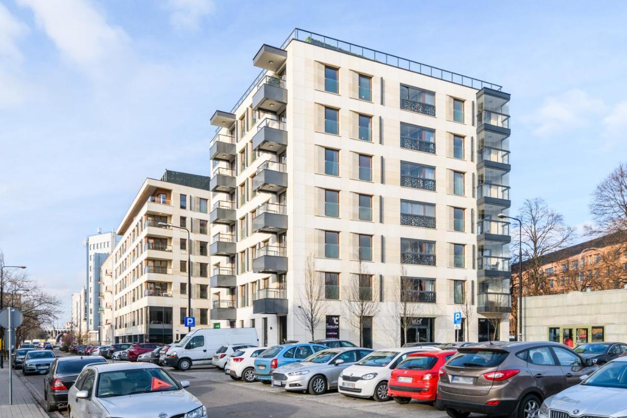 Bulwary Wislane P&O Serviced Apartments With Ac Warschau Exterior foto